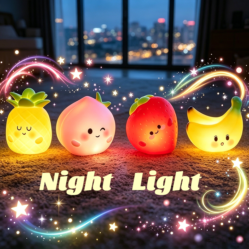 Lighting Home Decor Products - Strawberry Banana Peach Pineapple LED New