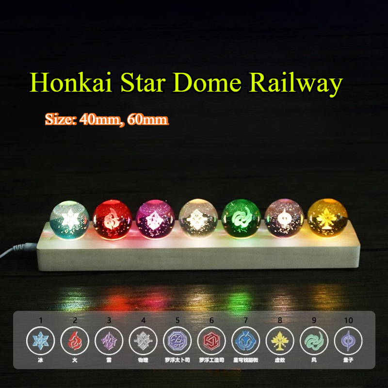 Lighting Home Decor Products - Honkai Star Railway Crystal Ball Night
