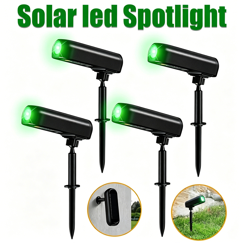 Decor Lighting Floor Lamps - 1-4PCS Outdoor Solar Wall Washer Light,