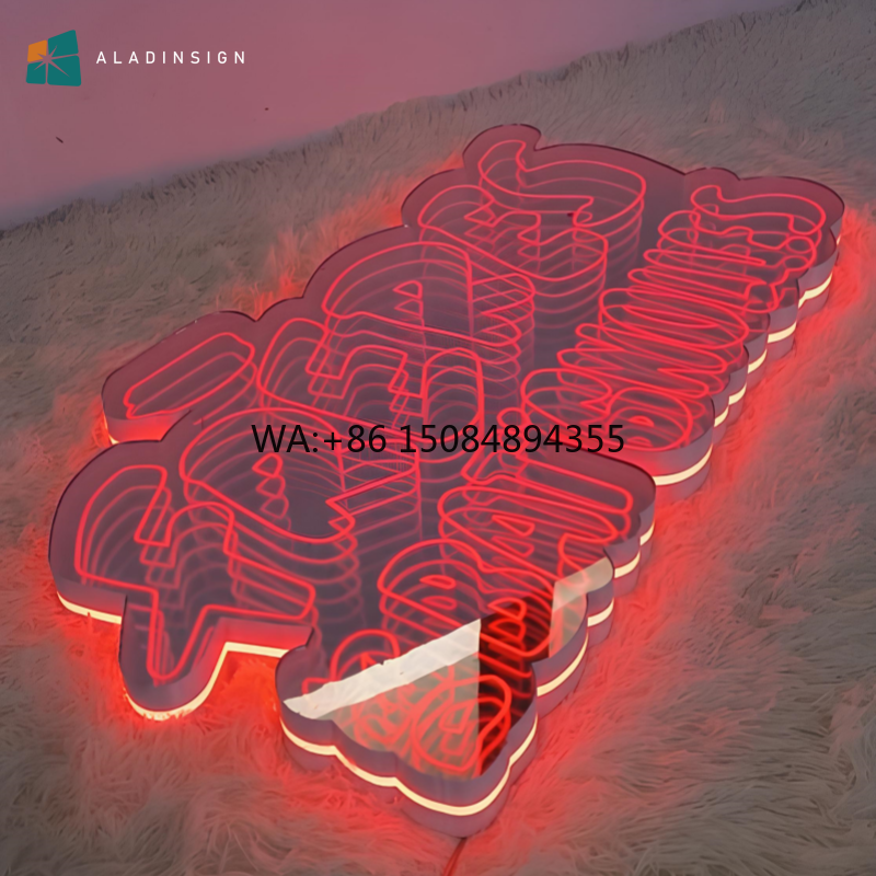 Lighting Interior Decor - Custom 3D Printed LED Light Infinity