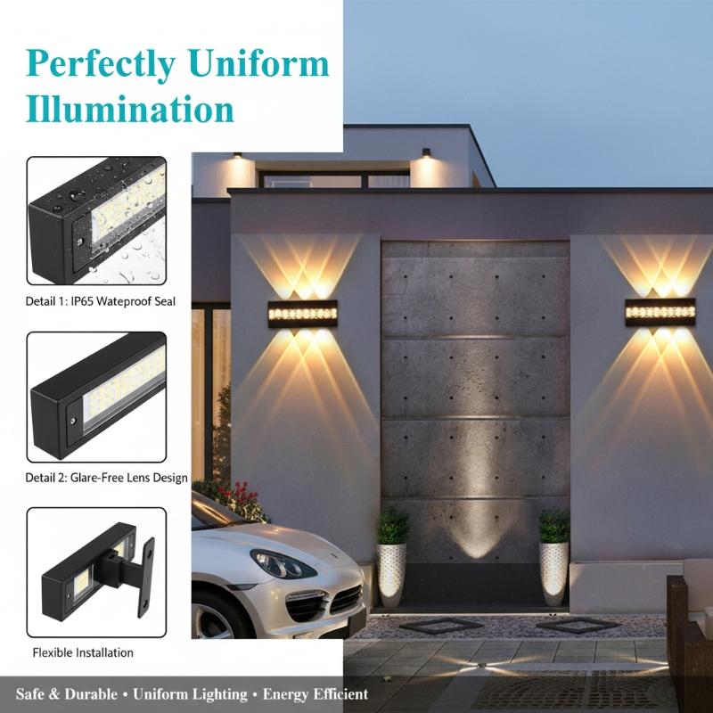 Wall Decor Lighting - Outdoor Waterproof Wall Light 10W 8W