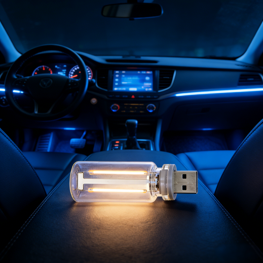 Lighting Interior Decor - Touch Dimming USB LED Filament Bulb