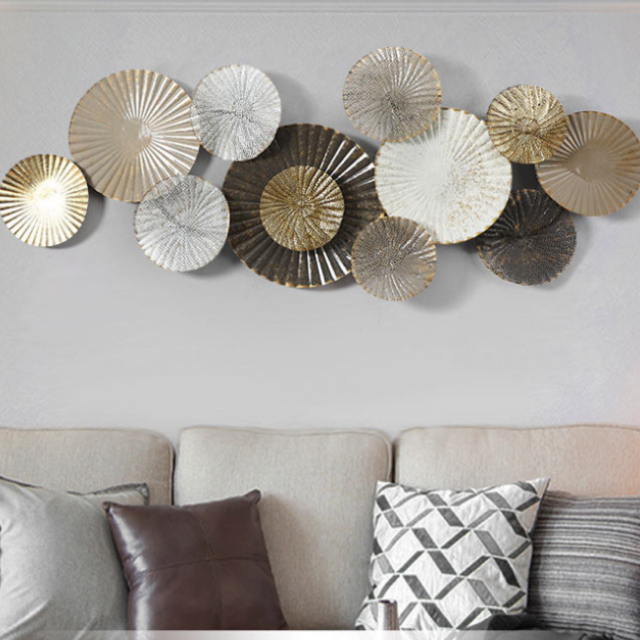 Lighting Metal Wall Decor - -148x62cm Dropshipping Products 2024 3D Metal