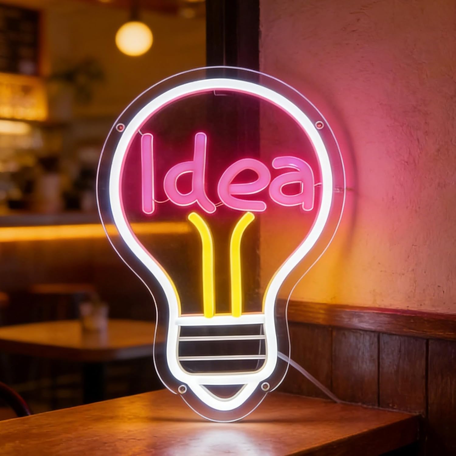 Outdoor Lighting Decor Ideas - Idea Neon Sign USB Powered LED