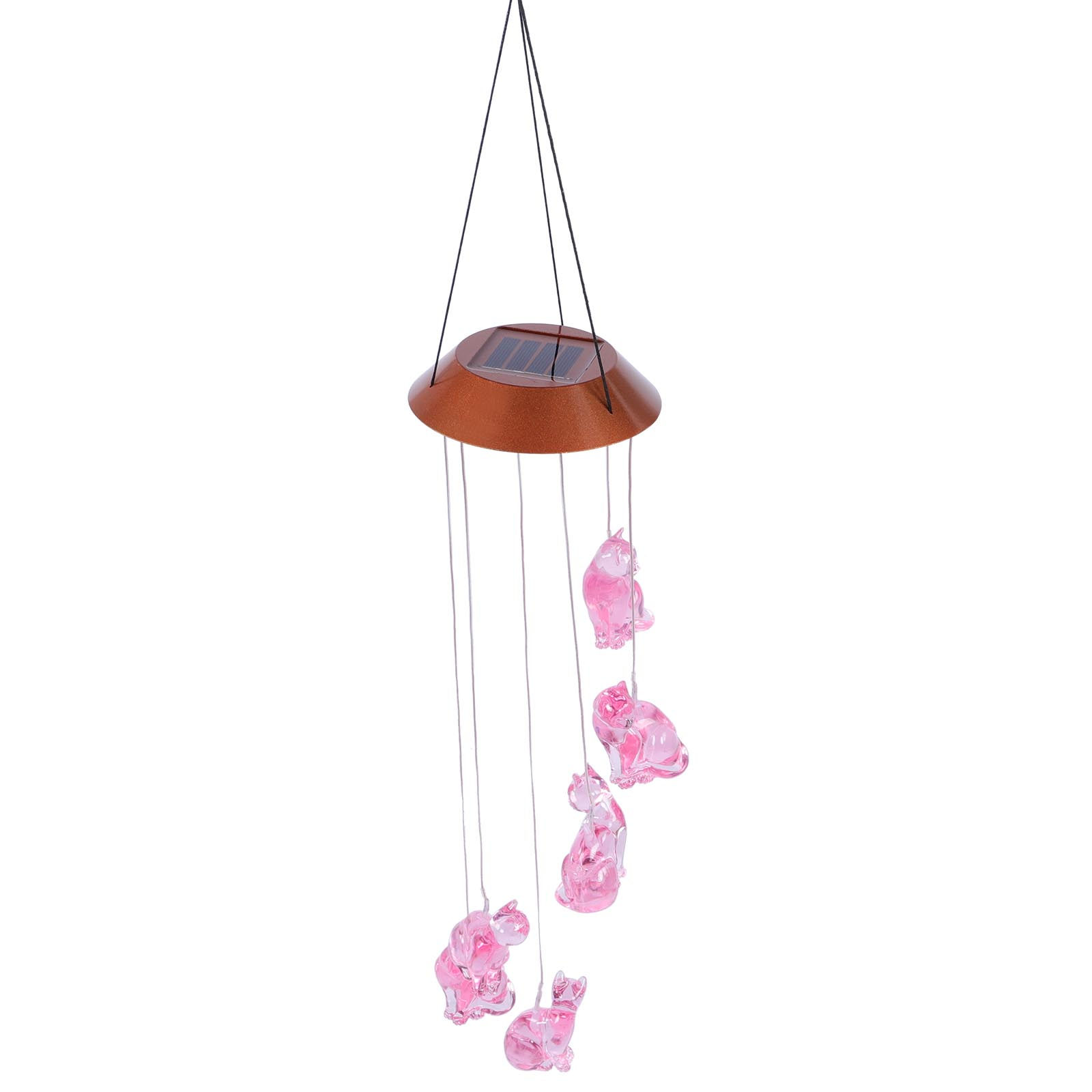 Outdoor Lighting Decor Ideas - 1Pcs Stylish Wind Chime Light Solar-Powered