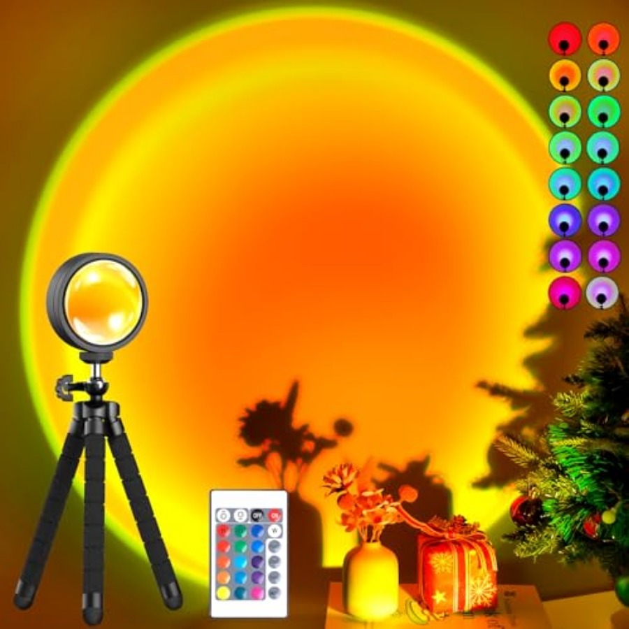 Decor Lighting Floor Lamps - Lamp Projection Rotation LED Romantic Modern