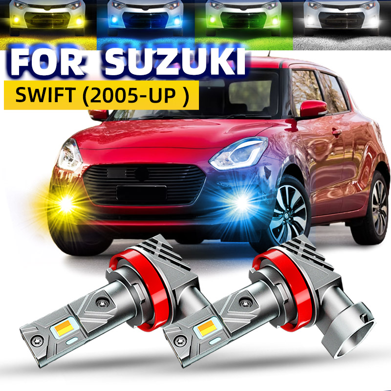 Colour Changing Bulb - 2PCS Car LED Front Fog Lights