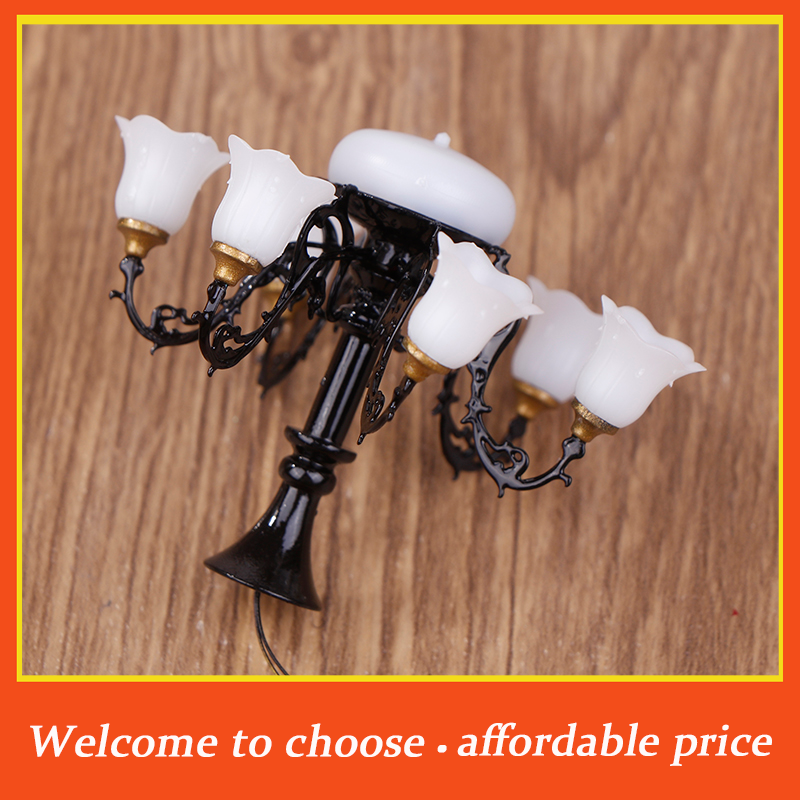 Lighting Metal Wall Decor - **1PC Mini Dollhouse Ceiling Lamp Wall