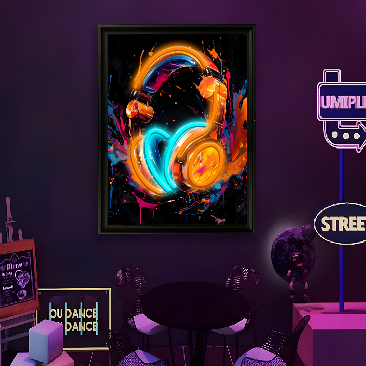 USB Powered LED Neon Light Fun - Wall Decor Lighting 리뷰 및 가격