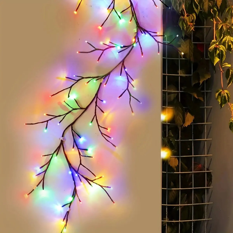 1PC Christmas String Light 96L - Wall Decor Lighting Tree 리뷰 및 가격