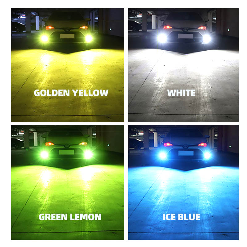 2xCar LED Front Fog Lights Lam - Colour Changing Bulb 리뷰 및 가격