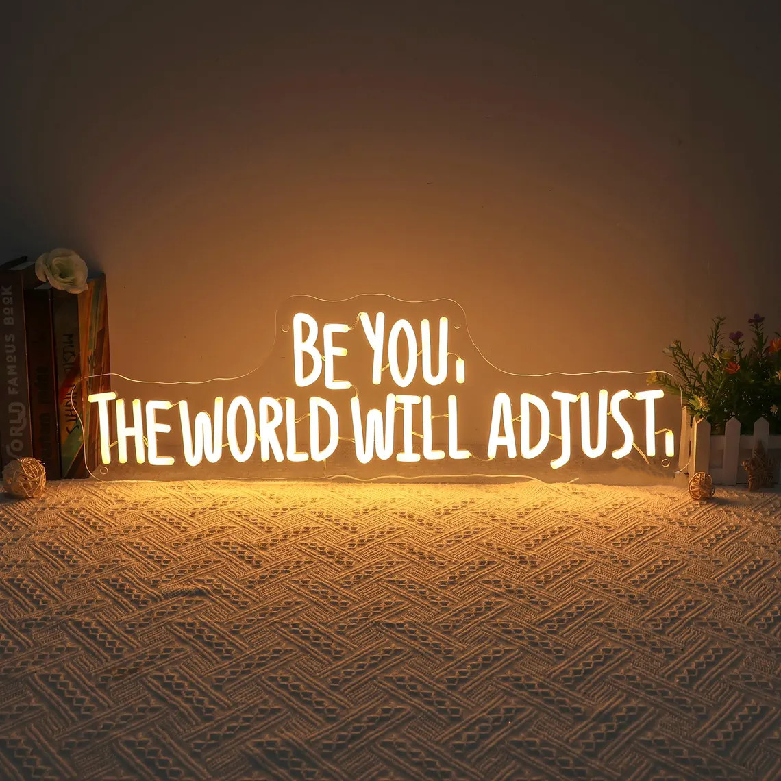 Be You The World Will Adjust N - Outdoor Lighting Decor Ideas 리뷰 및 가격