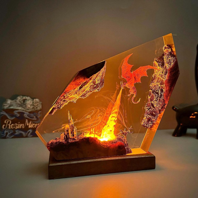 Dinosaur resin model ornaments - Lighting Home Decor Products 리뷰 및 가격