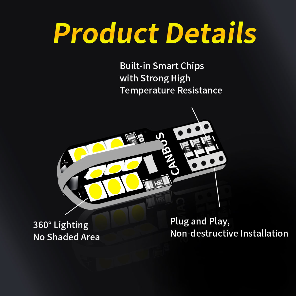 Car Signal Bulbs w5w wy5w 192  - Colour Changing Bulb 리뷰 및 가격
