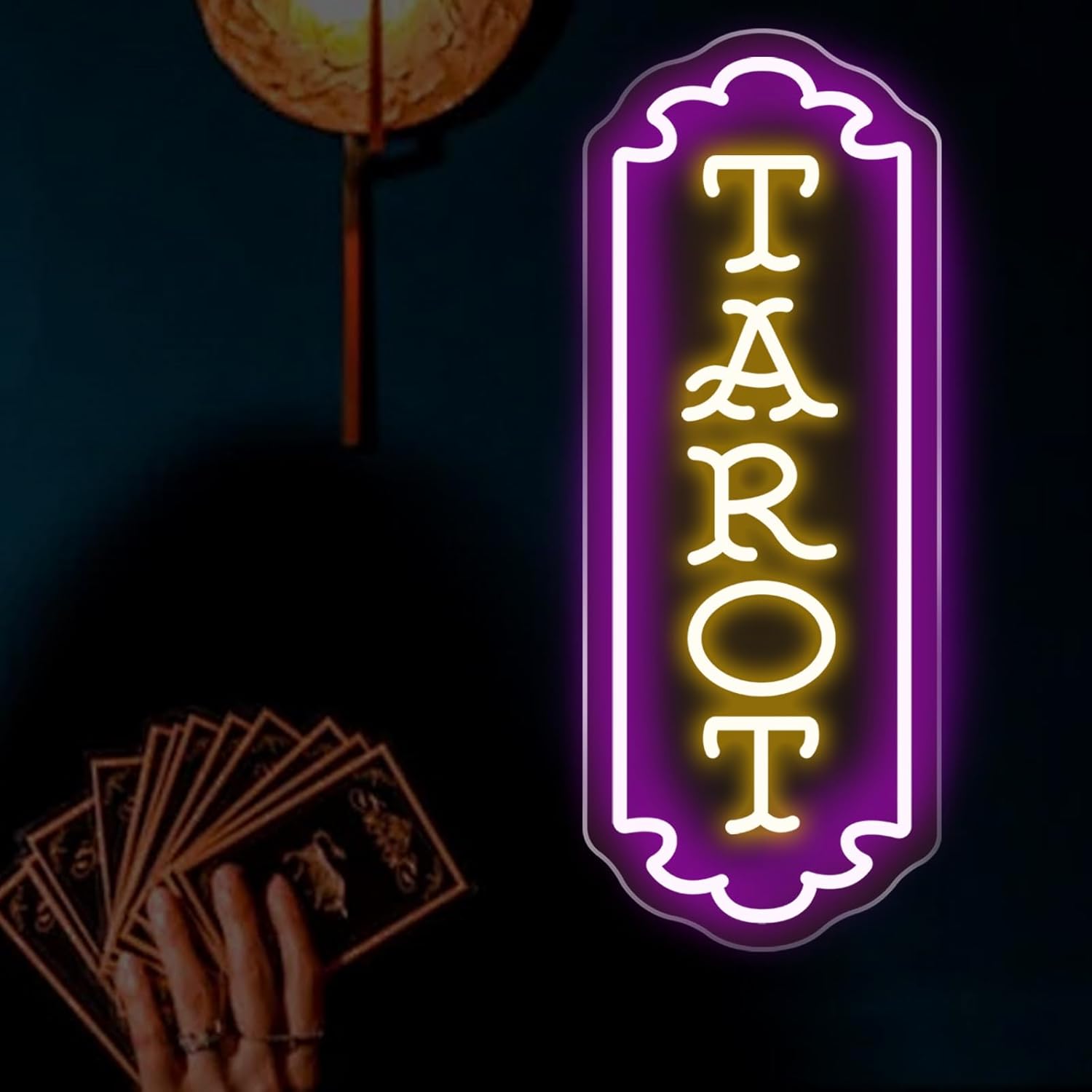 Tarot Neon Sign USB Powered My - Wall Decor Lighting 리뷰 및 가격