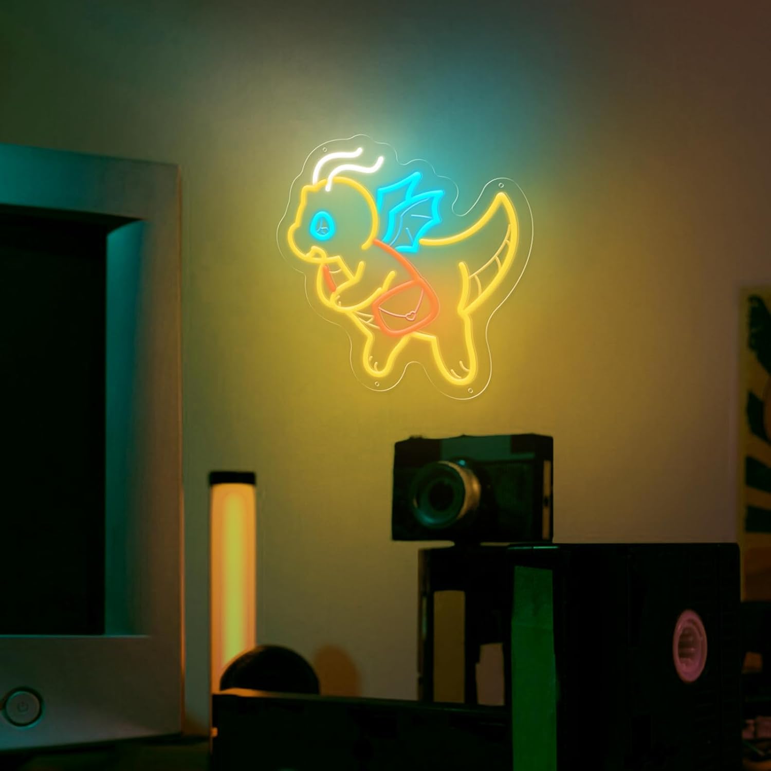 USB Dimmable Cute Dinosaur Neo - Outdoor Lighting Decor Ideas 리뷰 및 가격