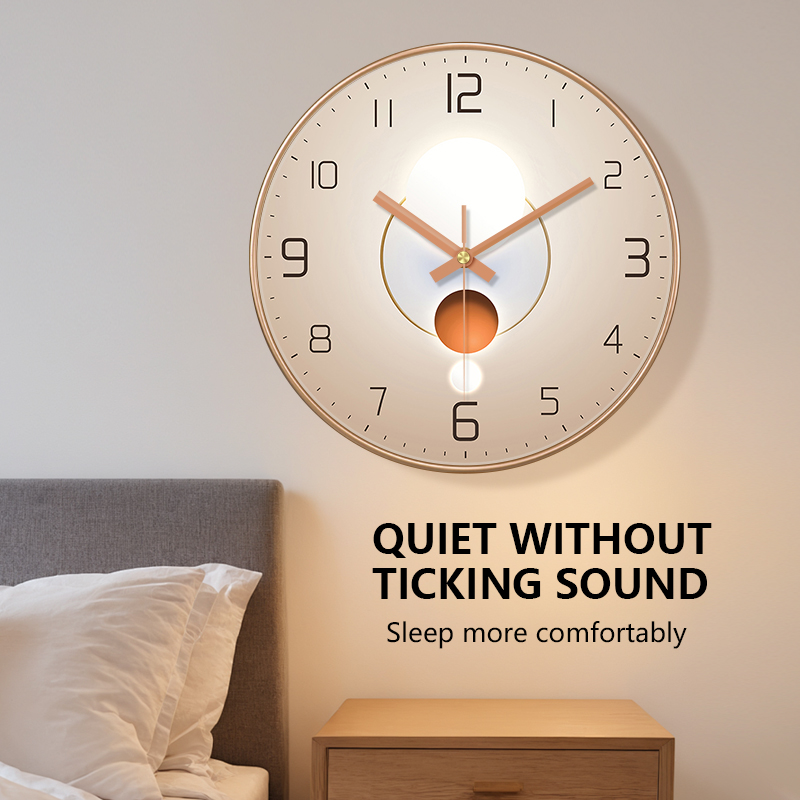 Modern Minimalist Wall Clock 2 - Lighting Home Decor Wall Clocks 리뷰 및 가격