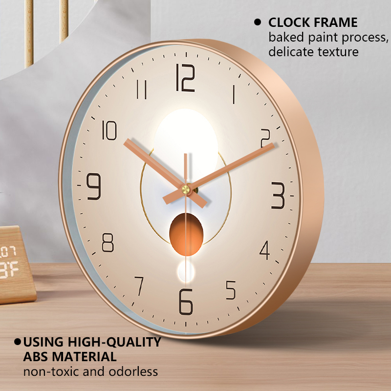 Modern Minimalist Wall Clock 2 - Lighting Home Decor Wall Clocks 리뷰 및 가격