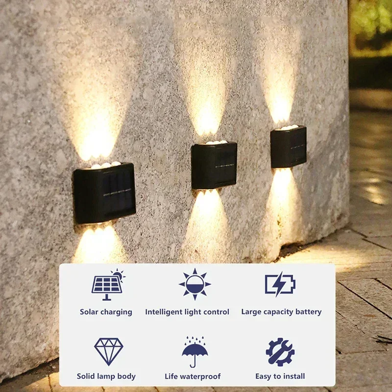 LED Solar Light Outdoor Waterp - Wall Decor Lighting 리뷰 및 가격
