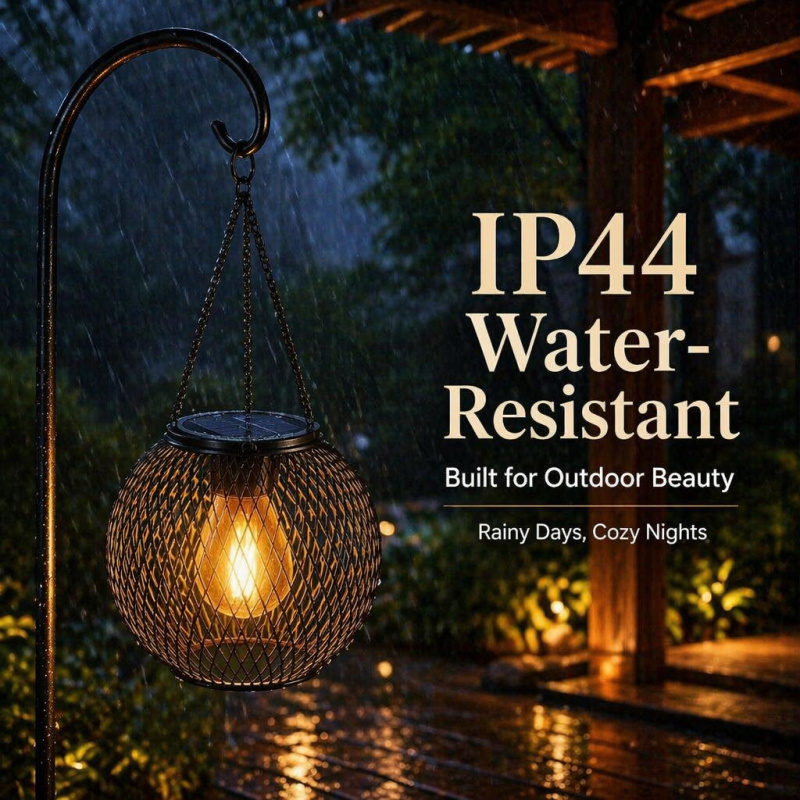 Solar Powered LED Hanging Floo - Yard Lighting Decor 리뷰 및 가격