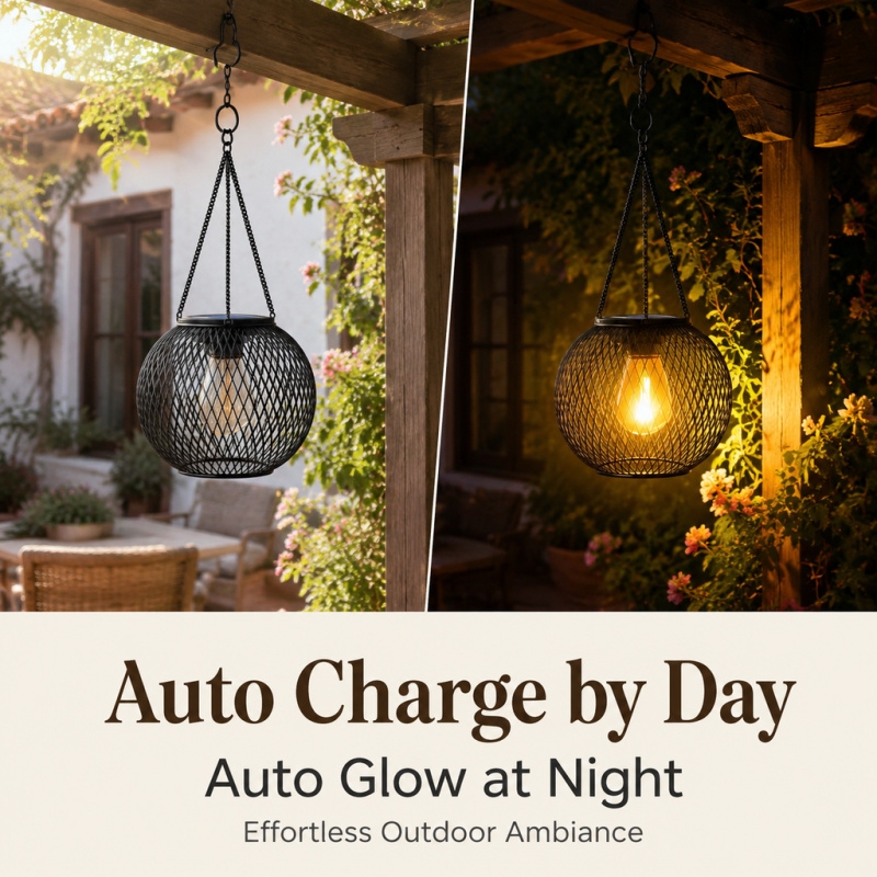 Solar Powered LED Hanging Floo - Yard Lighting Decor 리뷰 및 가격