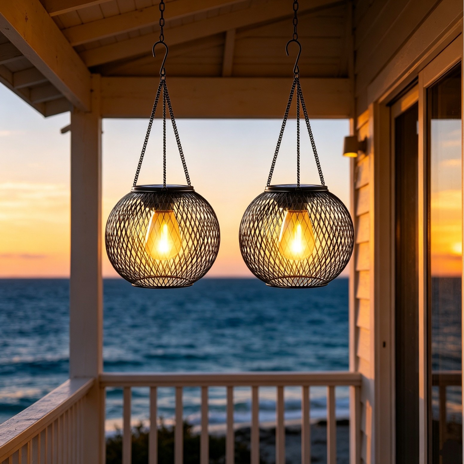 Solar Powered LED Hanging Floo - Yard Lighting Decor 리뷰 및 가격