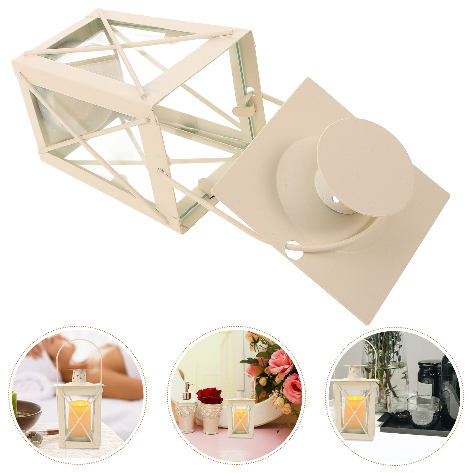 Iron Lantern Holder Stand for  - Outdoor Lighting Decor Ideas 리뷰 및 가격