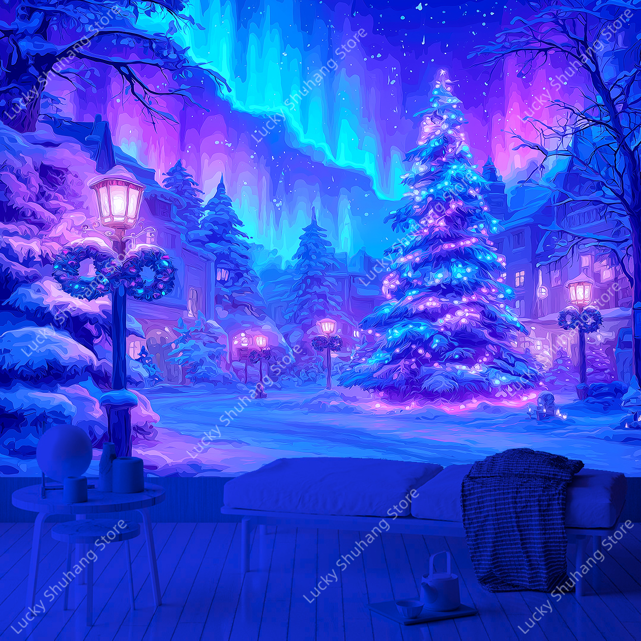 Magical Northern Lights UV Tap - Wall Decor Lighting Tree 리뷰 및 가격