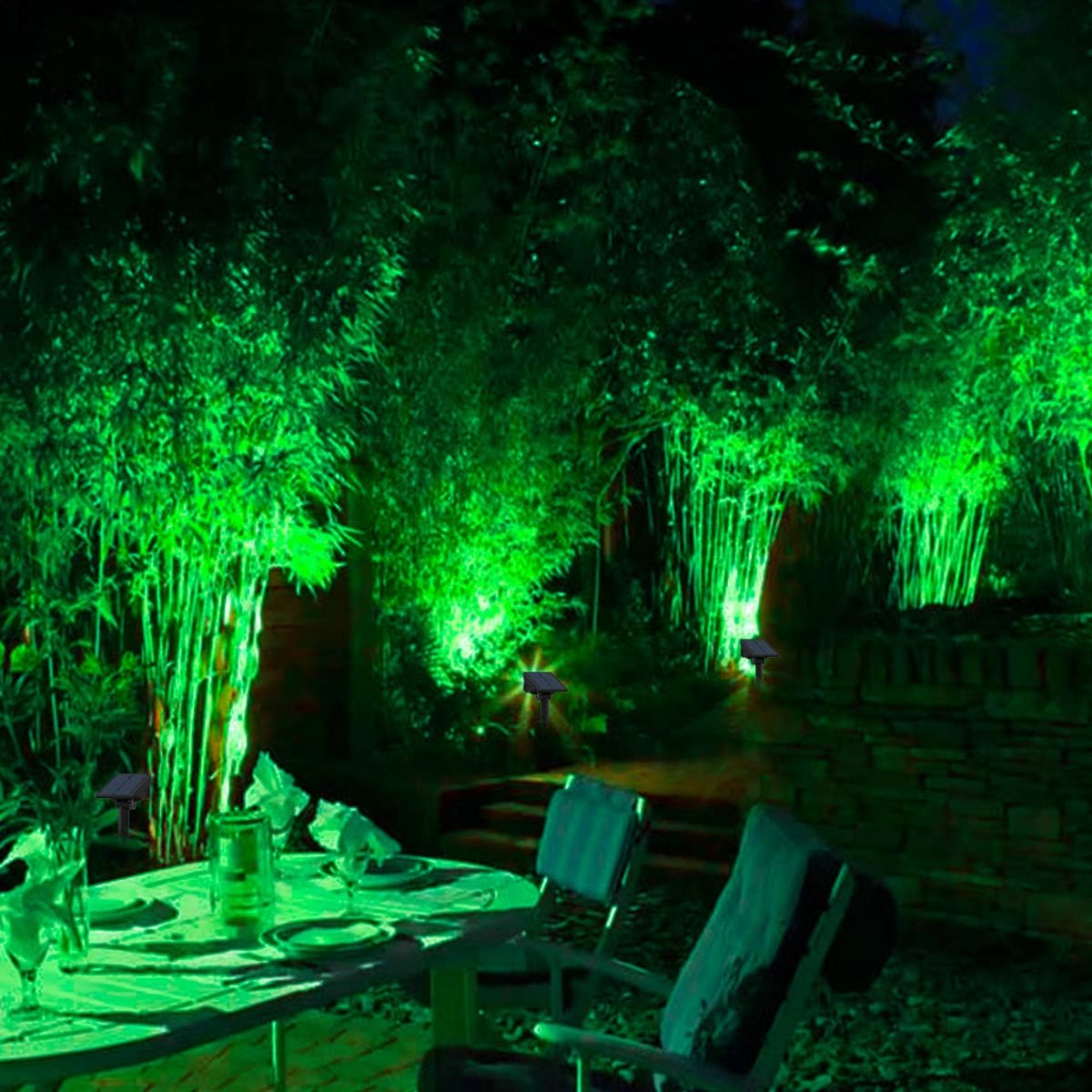 4pcs Solar Spotlight Outdoor G - Wall Decor Lighting Tree 리뷰 및 가격