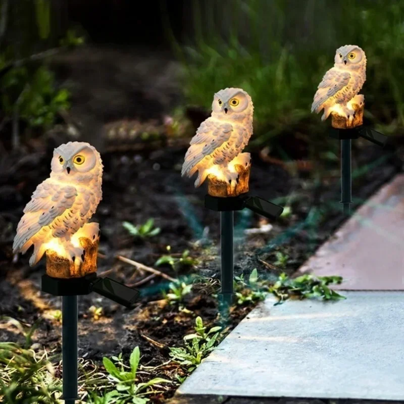Owl Lights Outdoor Solar Power - Decor Lighting Floor Lamps 리뷰 및 가격