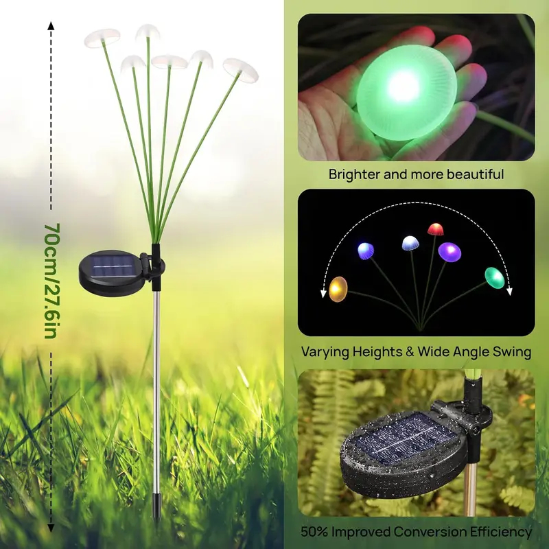 Solar Garden Lights Dual Mode  - Yard Lighting Decor 리뷰 및 가격
