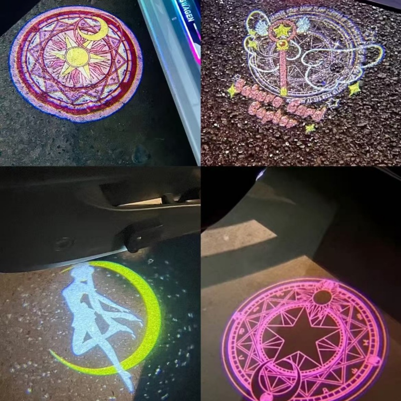 Sailor Moon Anime Car Welcome  - Decor Lighting Floor Lamps 리뷰 및 가격