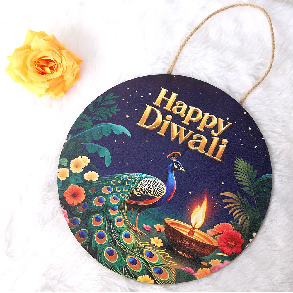 Lotus & Peacock Diwali Decor - - Lighting Decoration For Diwali 리뷰 및 가격