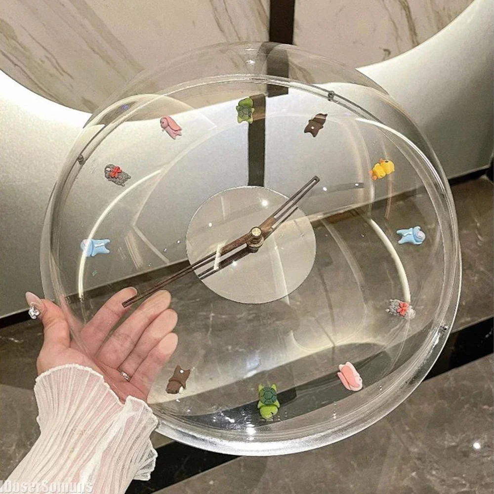 GGE Round Wall Clock Nordic Mo - Lighting Home Decor Wall Clocks 리뷰 및 가격