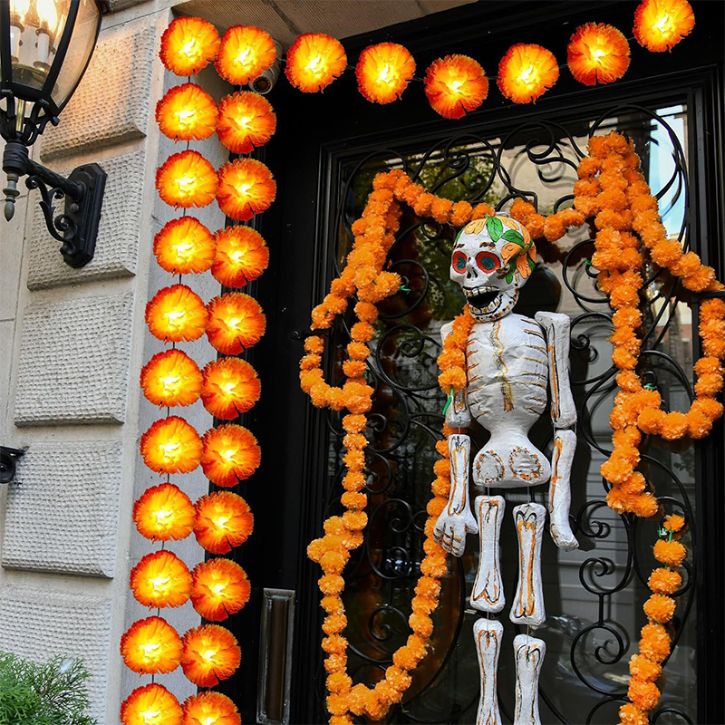 3M Mexican Marigold Artificial - Lighting Decoration For Diwali 리뷰 및 가격