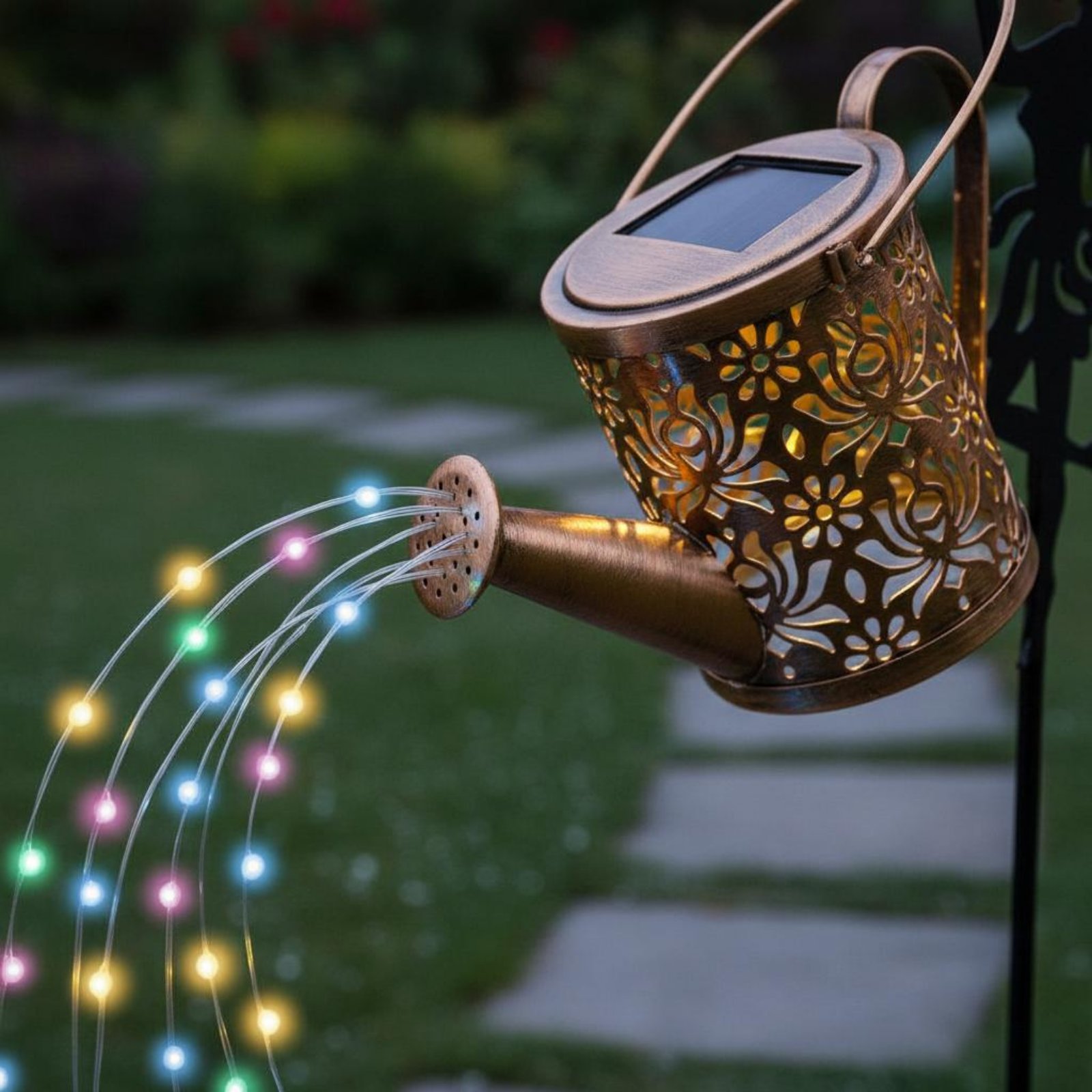 Solar Fairy Watering Can Light - Yard Lighting Decor 리뷰 및 가격