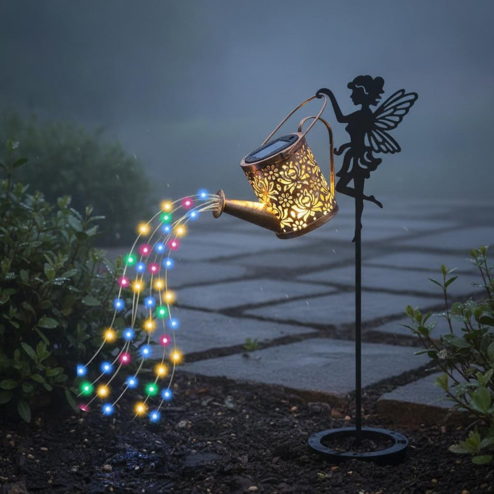 Solar Fairy Watering Can Light - Yard Lighting Decor 리뷰 및 가격