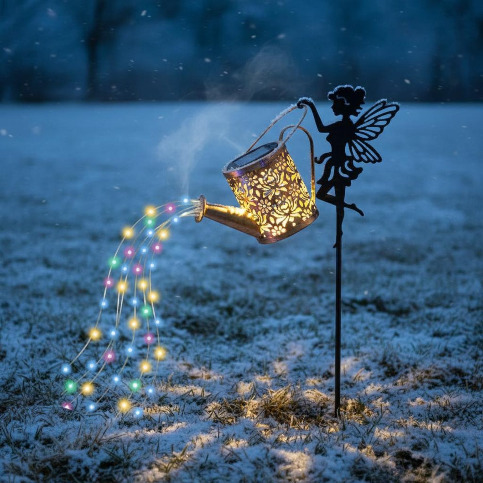 Solar Fairy Watering Can Light - Yard Lighting Decor 리뷰 및 가격