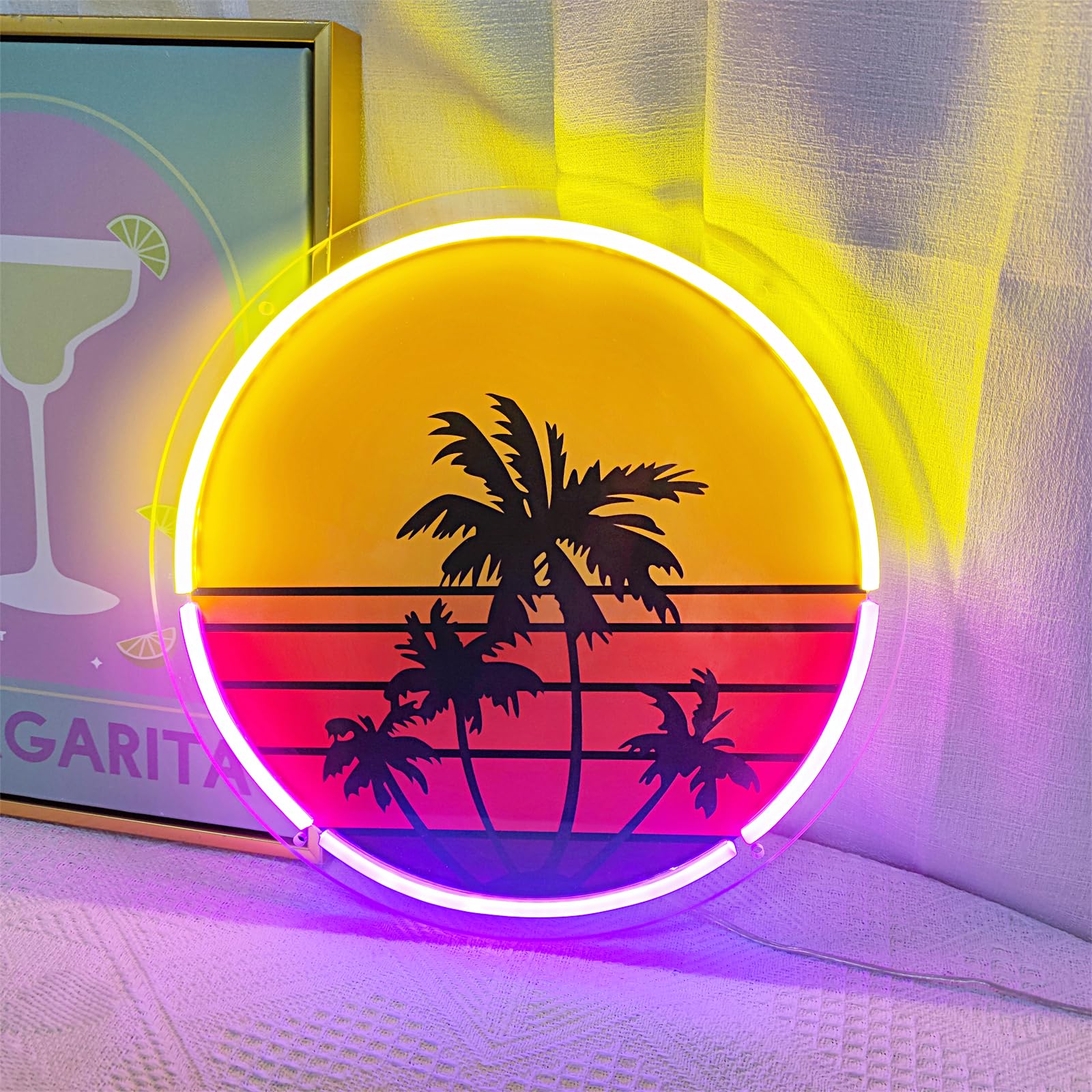 Sunset neon light suitable for - Wall Decor Lighting Tree 리뷰 및 가격