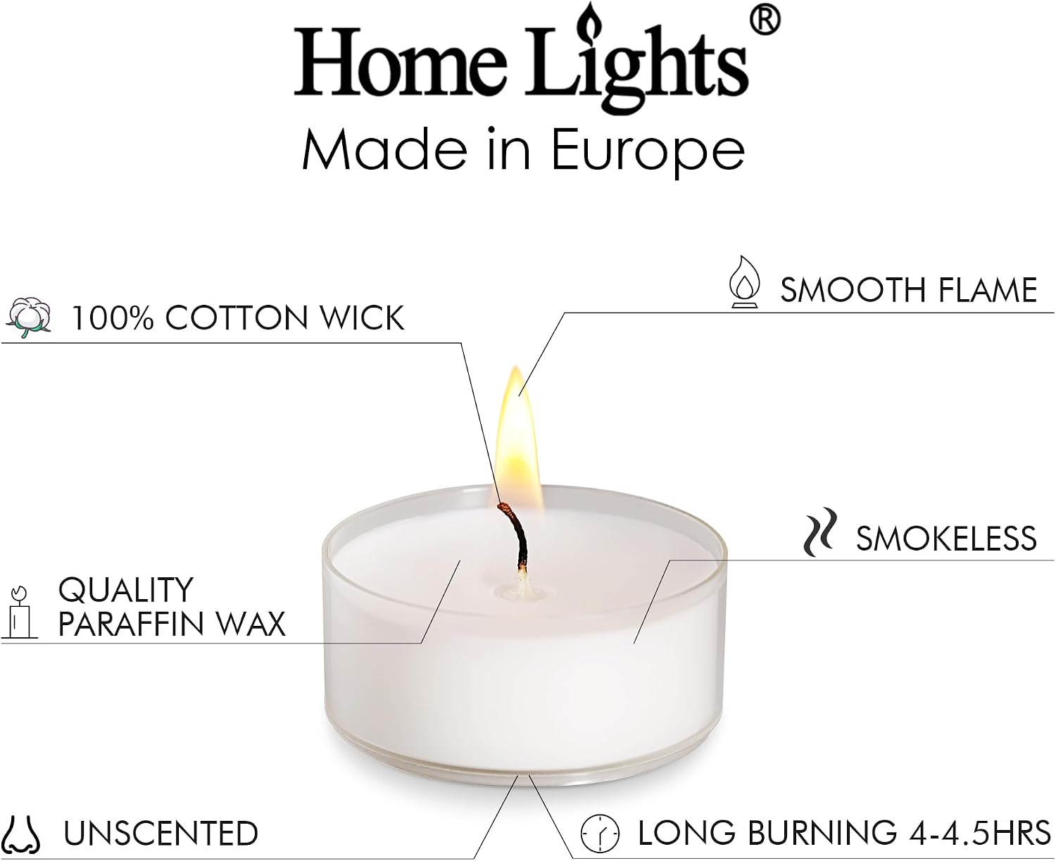 Tealight Candles Bulk 100 Pack - Lighting Home Decor Products 리뷰 및 가격