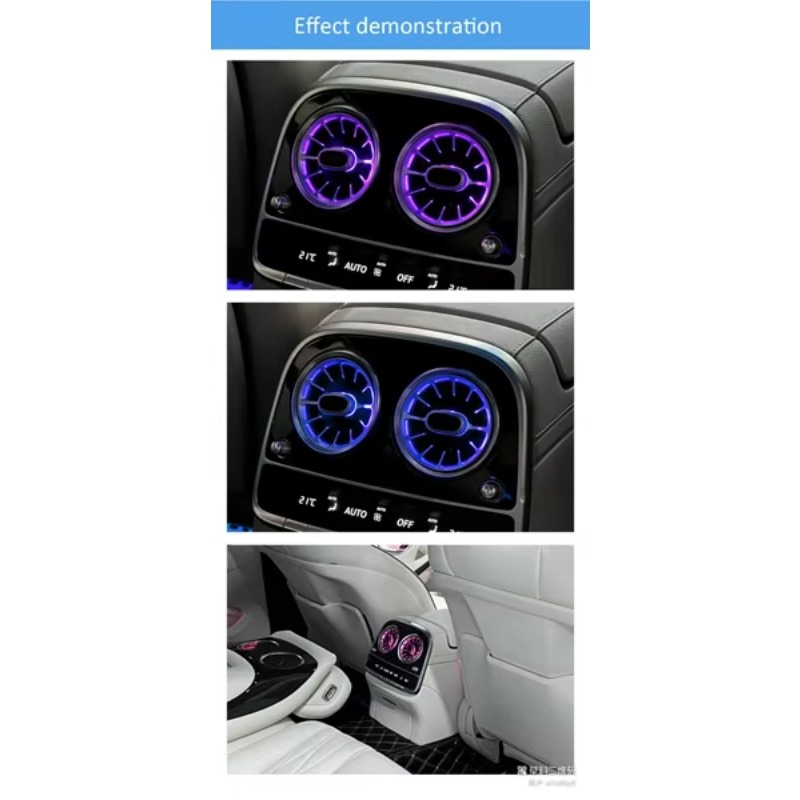 Turbine Air Outlet LED Ambient - Lighting Interior Decor 리뷰 및 가격