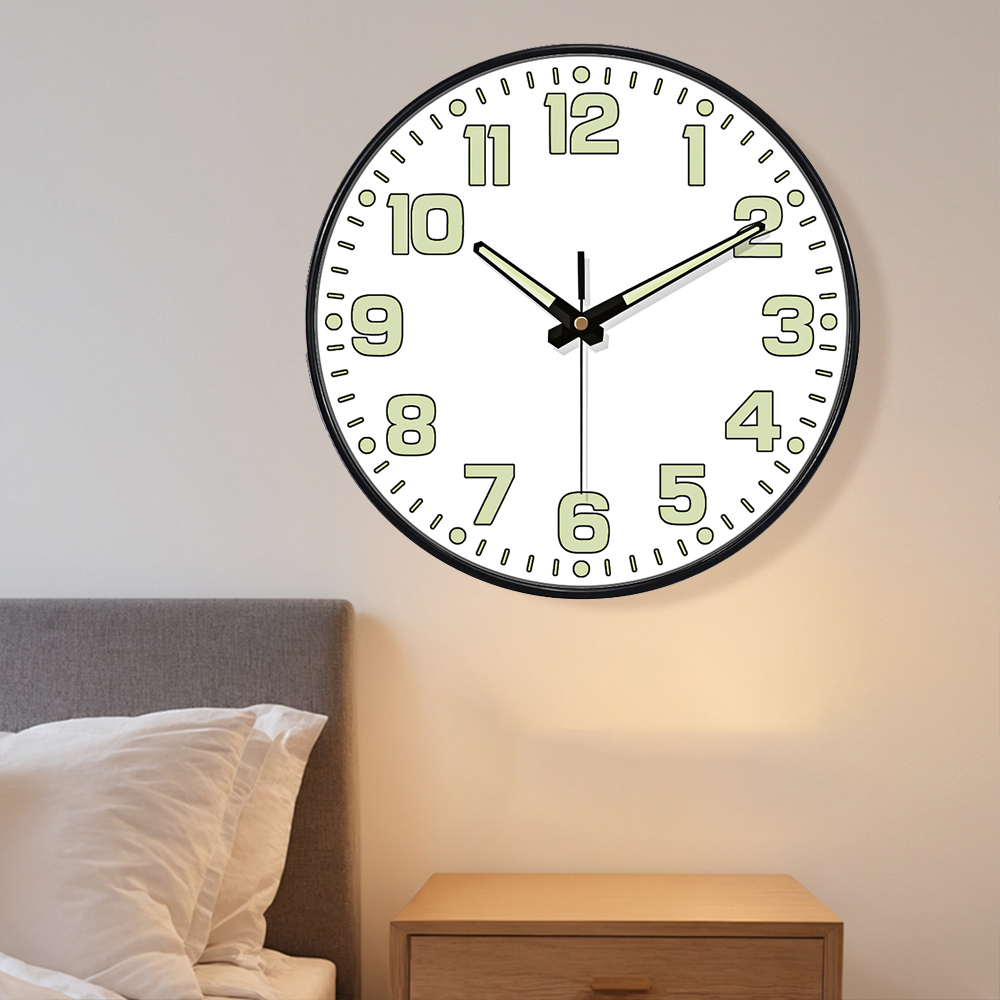 Luminous Wall Clock Light In D - Lighting Home Decor Wall Clocks 리뷰 및 가격