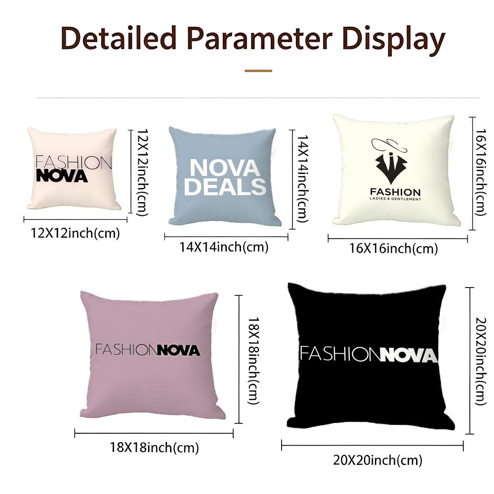 Brand FFashion Nova Cushion Co - Nova Decor & Lighting Vase Glass Brun 26Cm 리뷰 및 가격