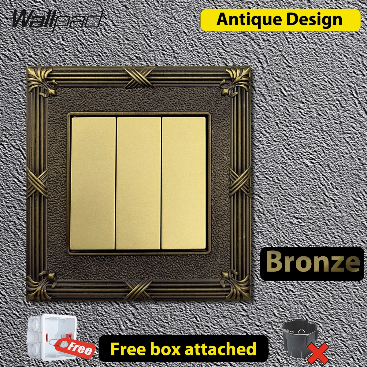 WALLPAD Decorative Metal Wall  - Lighting Metal Wall Decor 리뷰 및 가격