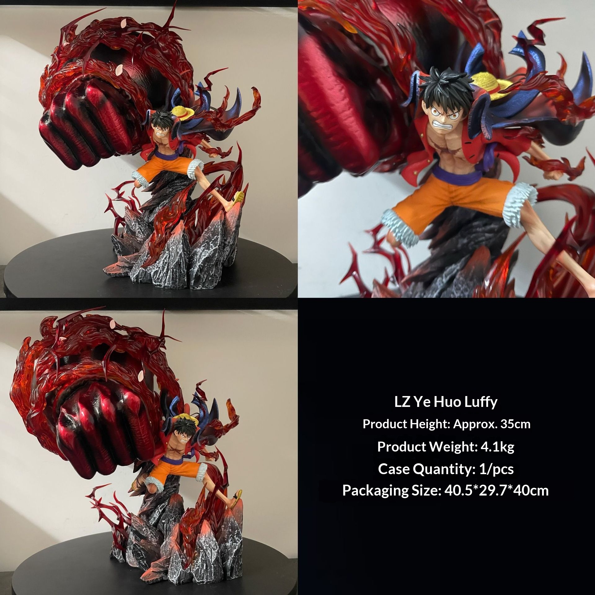 LZ Karmic Fire Luffy 35CM Ligh - Lighting Home Decor Products 리뷰 및 가격
