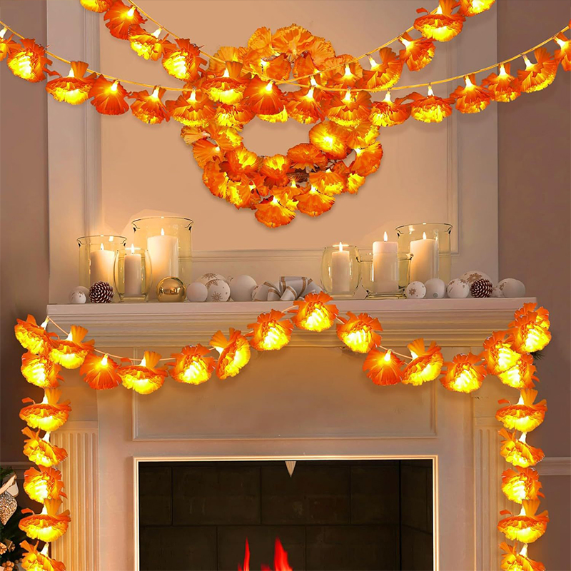 Mexican Marigold Artificial Fl - Lighting Decoration For Diwali 리뷰 및 가격