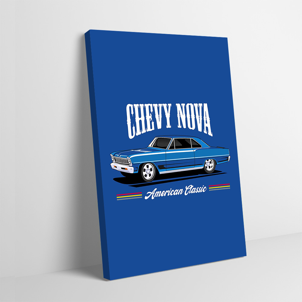 Chevy Nova Classic Cars Printi - Nova Decor & Lighting Vase Glass Brun 26Cm 리뷰 및 가격