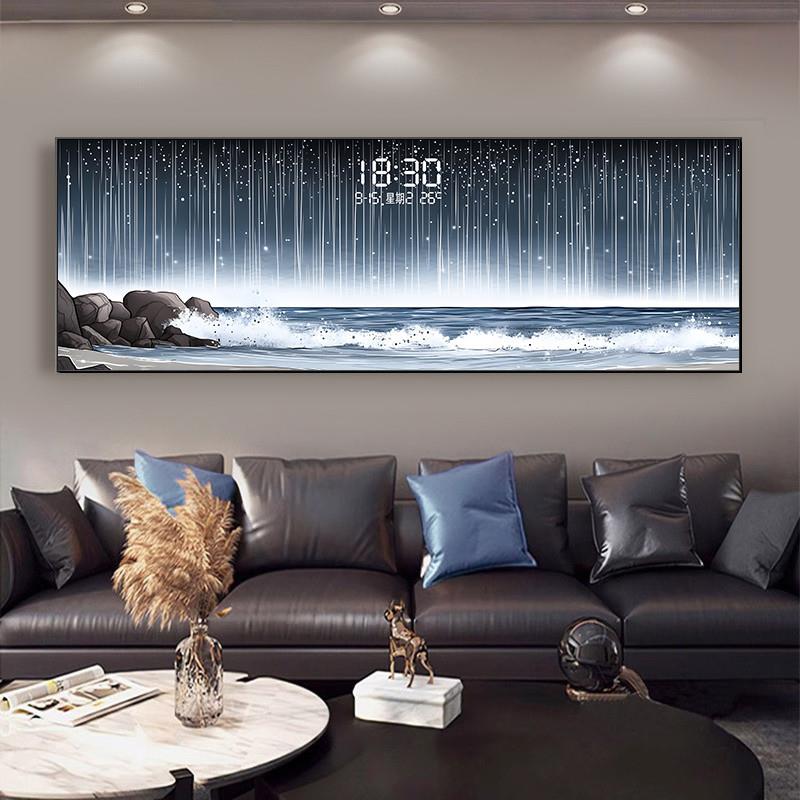 Temperature Date Wall Clock Lu - Lighting Home Decor Wall Clocks 리뷰 및 가격