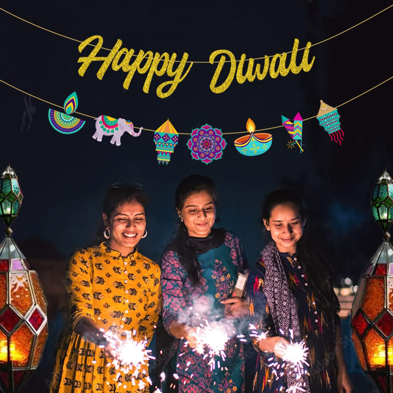 Diwali Party Decorations Happy - Lighting Decoration For Diwali 리뷰 및 가격