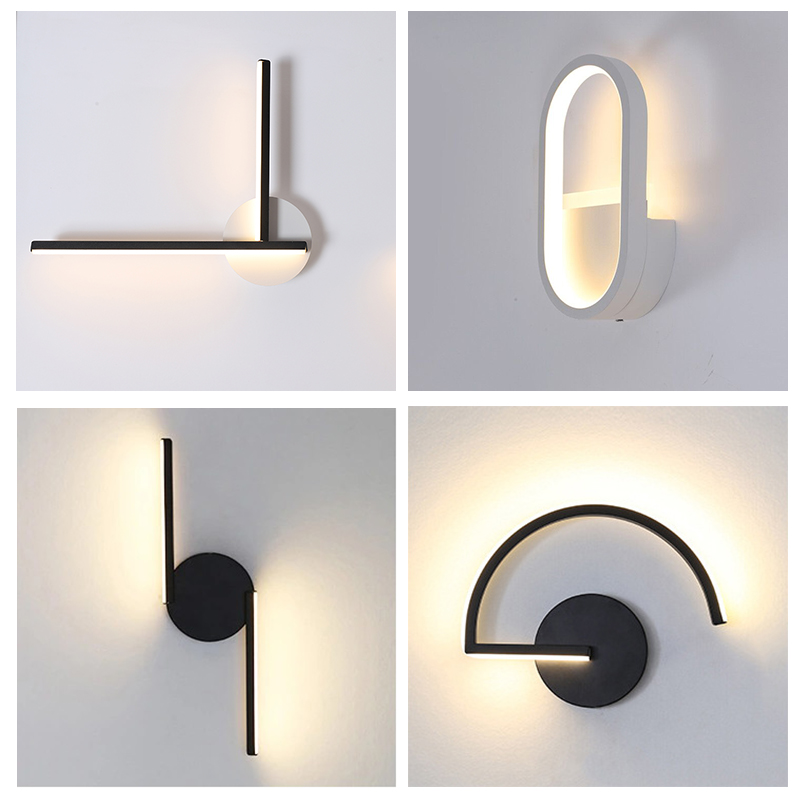 Modern Nordic LED Wall Lamp, M - Wall Decor Lighting 리뷰 및 가격